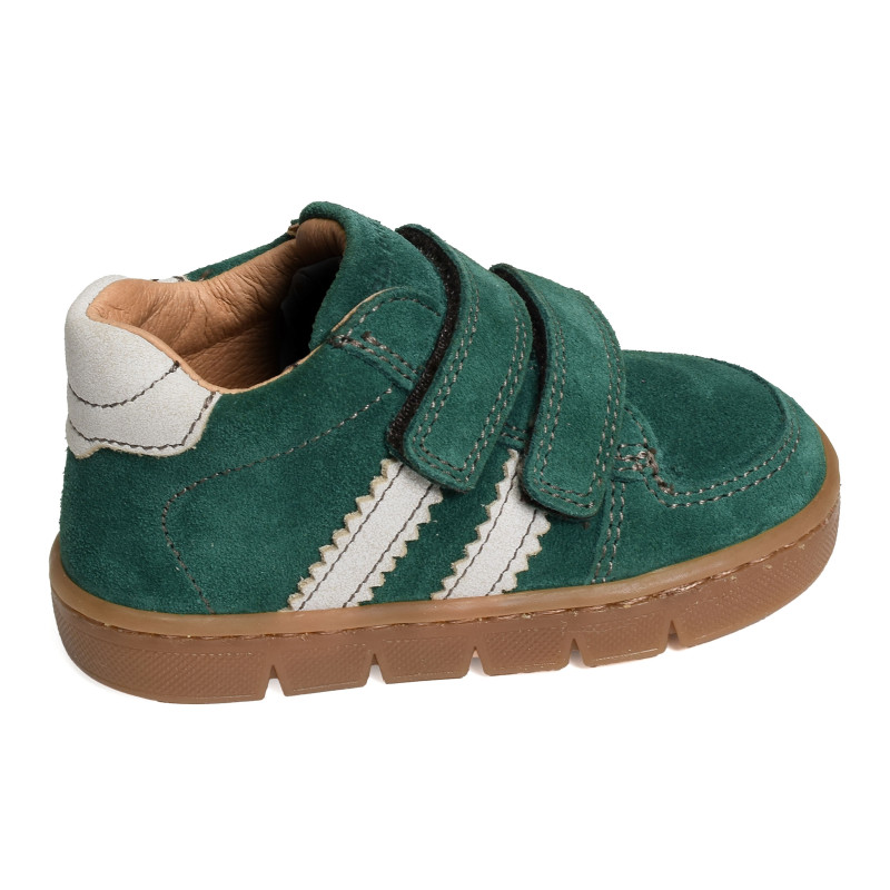 FAREL VELCRO Vert, Chaussures à Scratch Babybotte