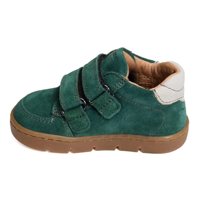 FAREL VELCRO Vert, Chaussures à Scratch Babybotte