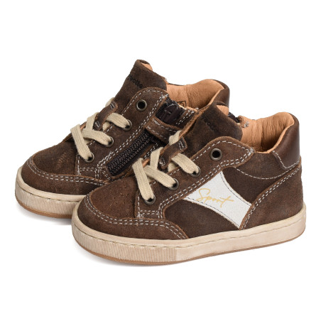 FORMIDABLE Marron Foncé, Chaussures à Lacets Babybotte