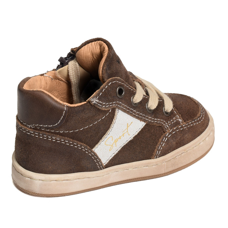 FORMIDABLE Marron Foncé, Chaussures à Lacets Babybotte
