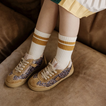 AUTOP Camel Multicolore, Chaussures à Lacets Babybotte