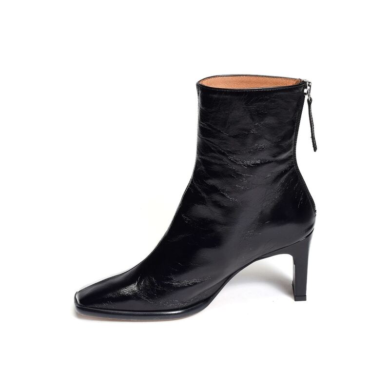 LAURYN 22544 Verni Noir, Bottines Angel Alarcón