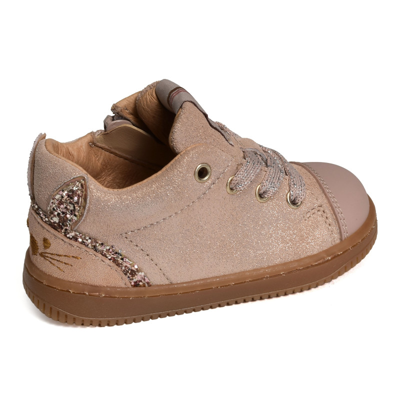 FRIMOUSSE Rose Clair, Chaussures à Lacets Babybotte