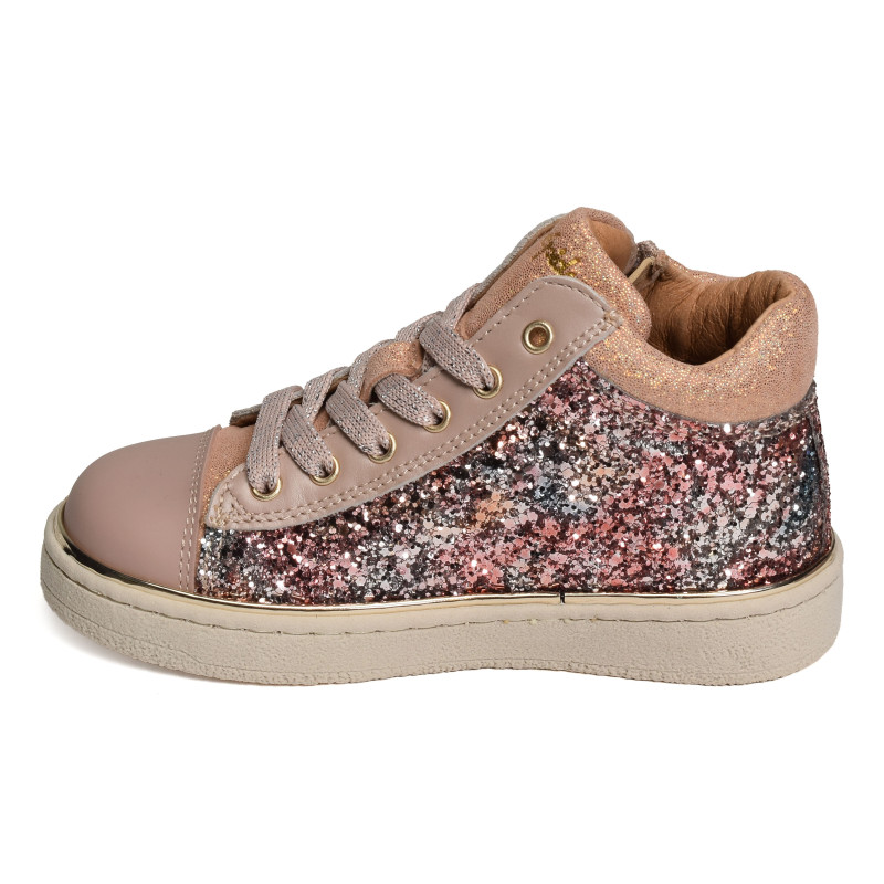KROISETTE Rose Multicolore, Chaussures à Lacets Babybotte
