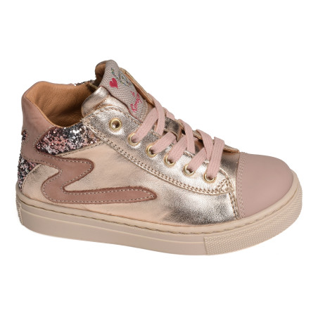 7279 Or Rose, Chaussures à Lacets Romagnoli
