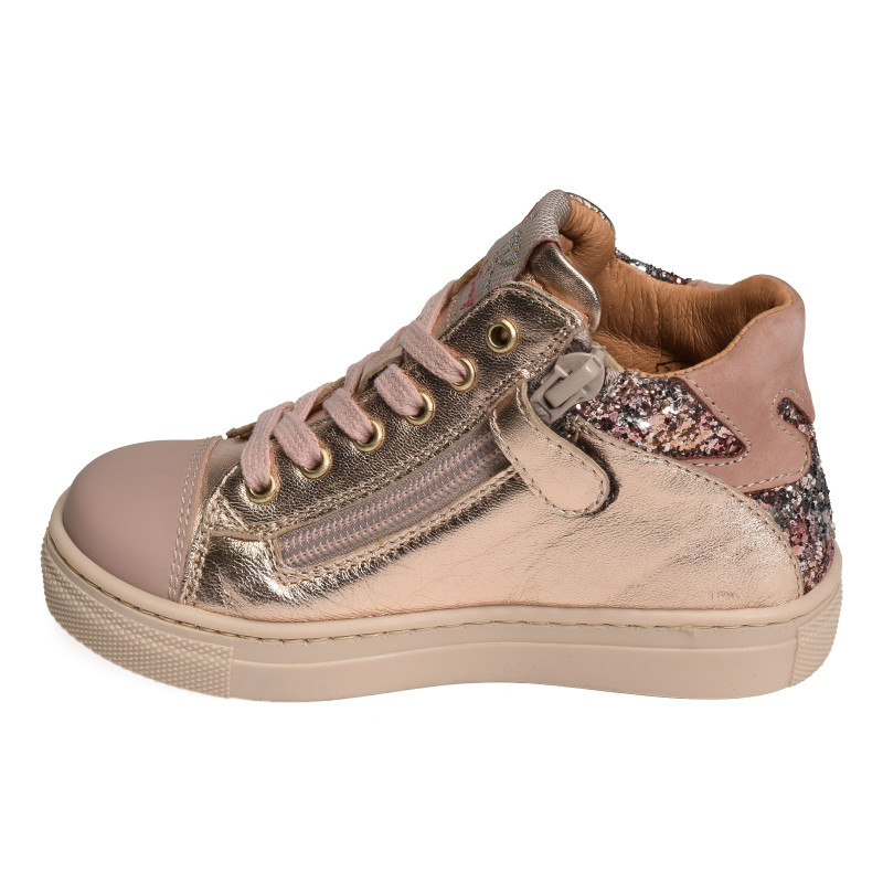 7279 Or Rose, Chaussures à Lacets Romagnoli