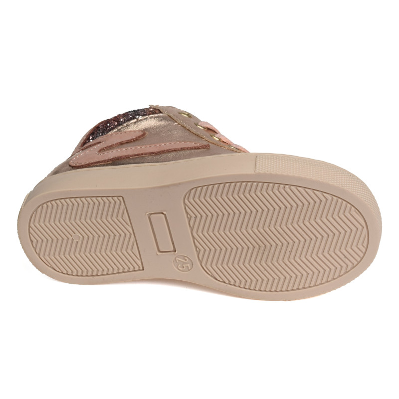 7279 Or Rose, Chaussures à Lacets Romagnoli