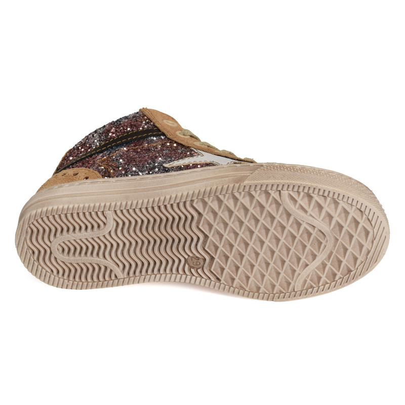 7424 Camel Multicolore, Chaussures à Lacets Romagnoli