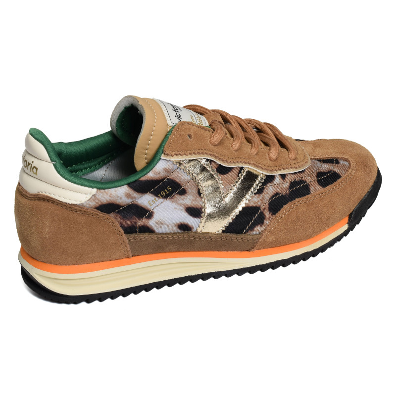 1158103 Camel Léopard, Baskets running Victoria