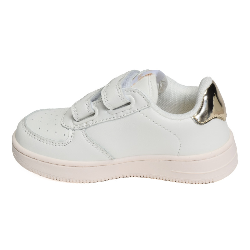 1124106 Blanc Léopard, Sneakers basses Victoria
