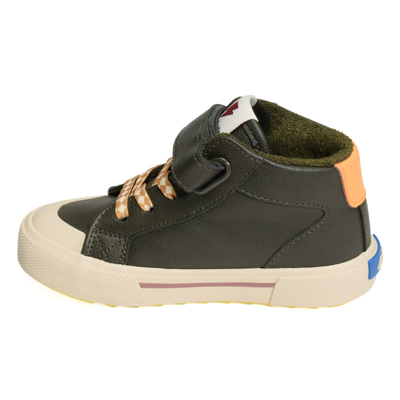 1065198 Kaki, Baskets montantes Victoria