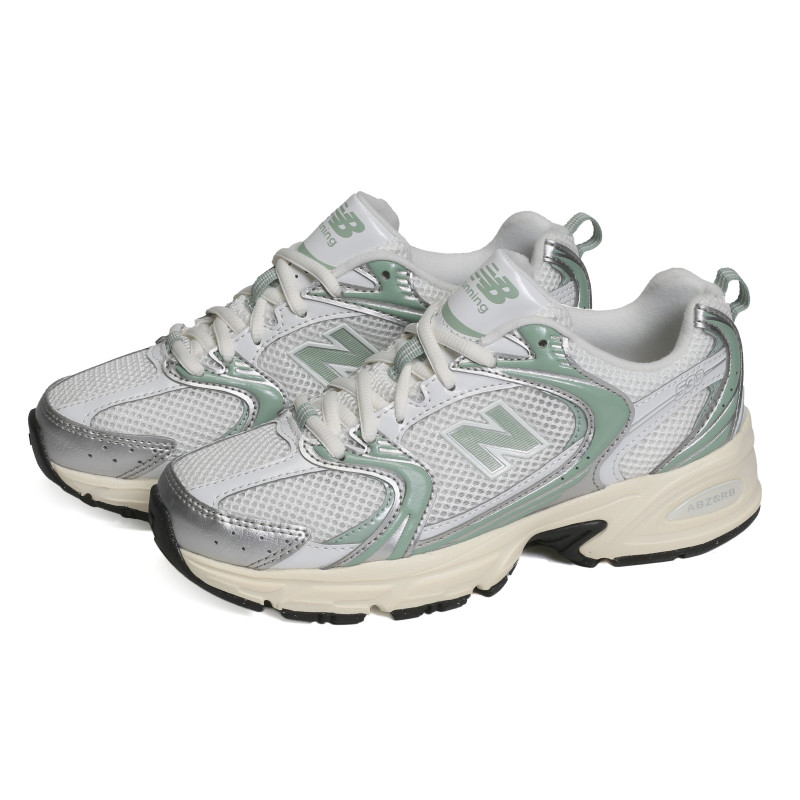U530 Blanc Vert, Baskets running New Balance