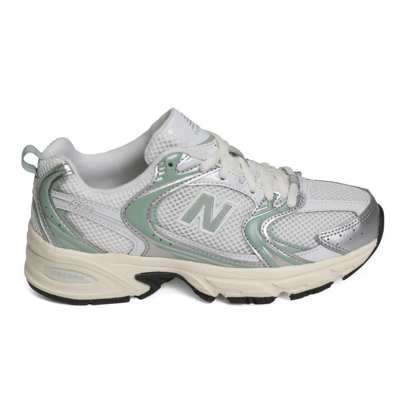 U530 Blanc Vert, Baskets running New Balance