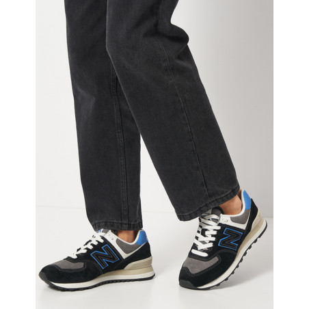 U574 Noir Bleu, Sneakers basses New Balance