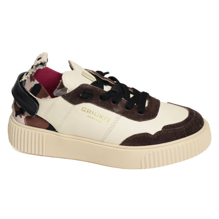 PARIA Blanc Marron, Slip-On Crickit