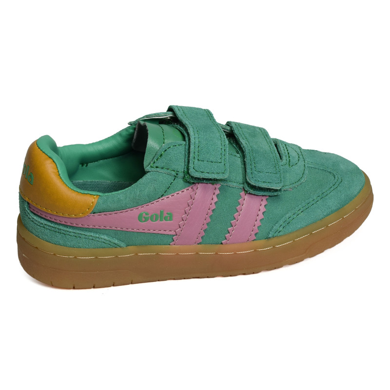 VIPER STRAP GIRL Vert Rose, Sneakers basses Gola