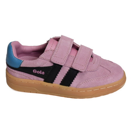 VIPER STRAP GIRL Rose Noir, Sneakers basses Gola