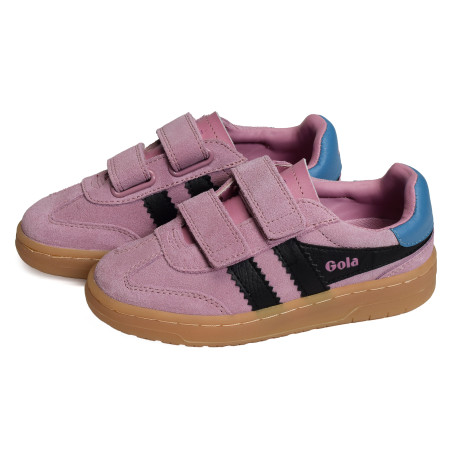 VIPER STRAP GIRL Rose Noir, Sneakers basses Gola