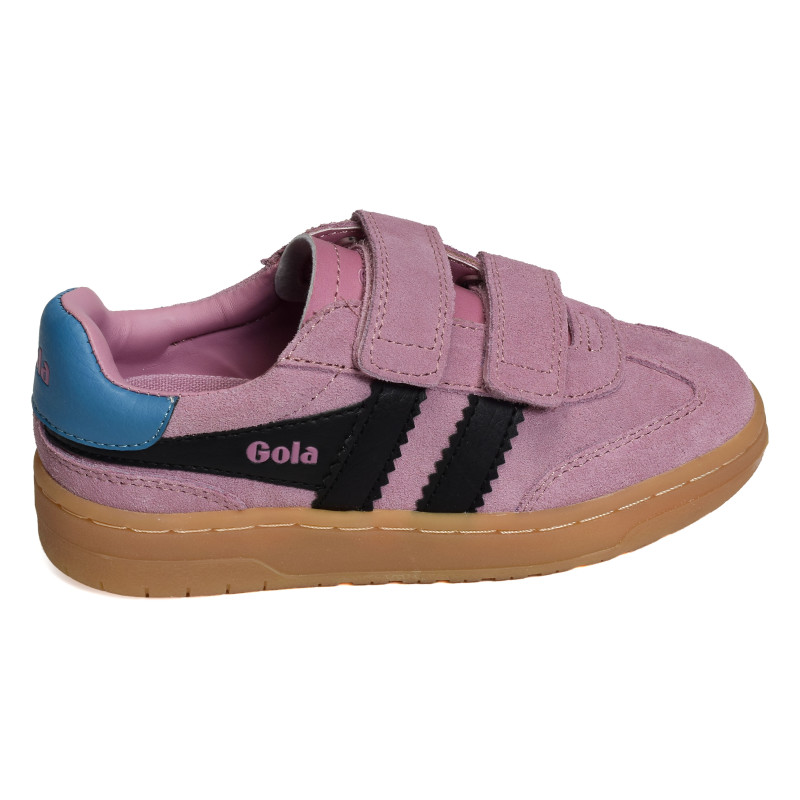 VIPER STRAP GIRL Rose Noir, Sneakers basses Gola