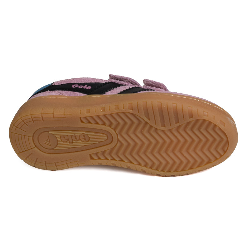 VIPER STRAP GIRL Rose Noir, Sneakers basses Gola