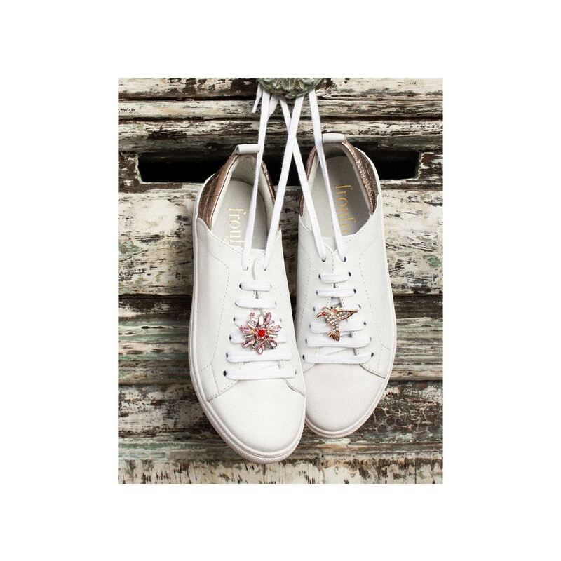 CLIPS YSIS Or, Bijoux de chaussures Froufrouz