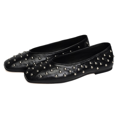 S095 Noir, Ballerines Semerdjian