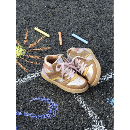 7309 Camel Or, Chaussures à Lacets Romagnoli