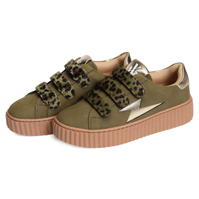 ABY Kaki, Sneakers basses Vanessa Wu