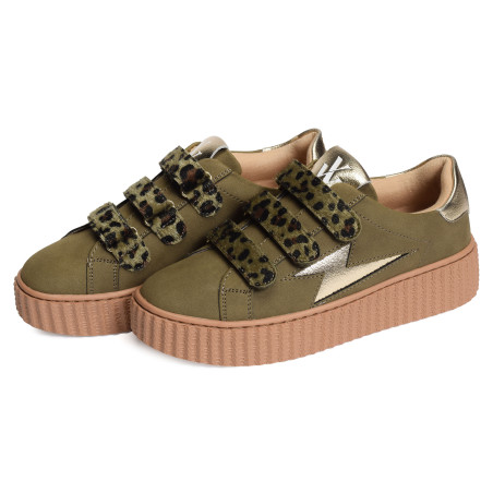 ABY Kaki, Sneakers basses Vanessa Wu