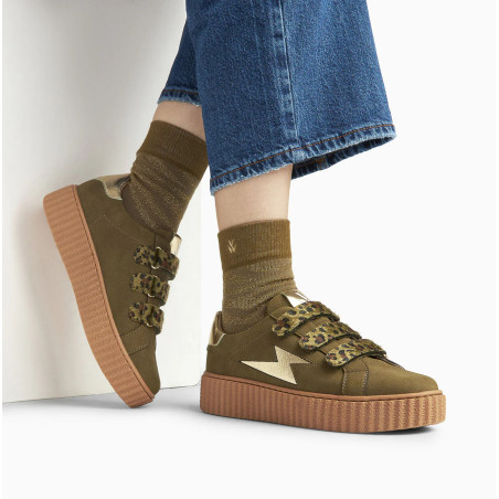 ABY Kaki, Sneakers basses Vanessa Wu