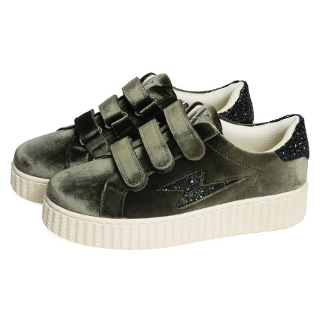 BILLIE Vert, Sneakers basses Vanessa Wu