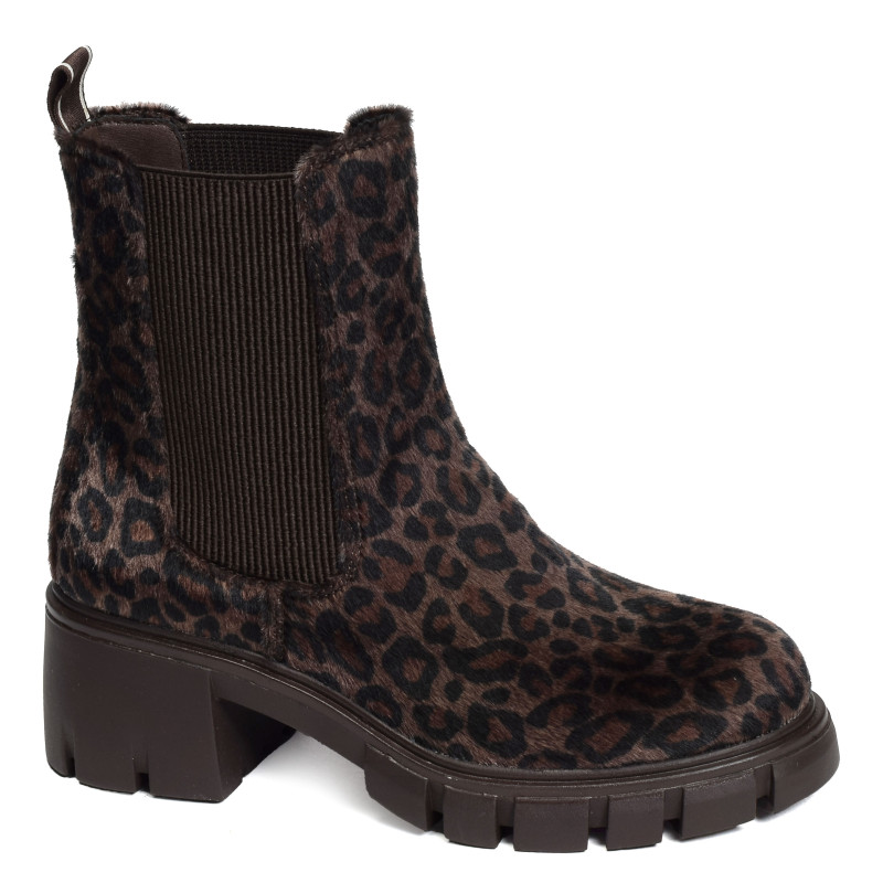 HERINE Léopard, Chelsea boots Vanessa Wu