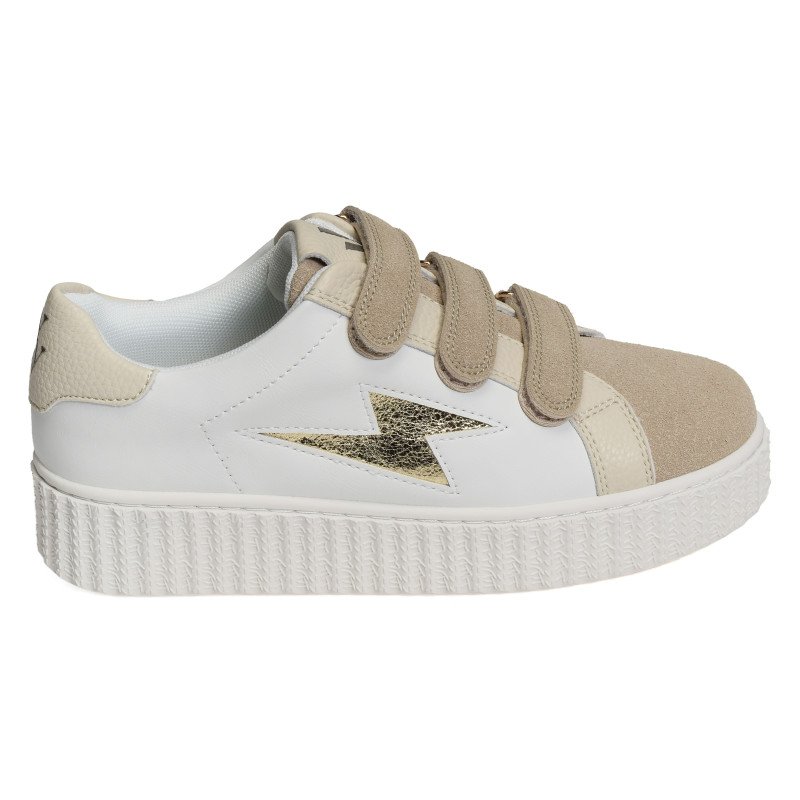 MICHAELLA Blanc Beige, Sneakers basses Vanessa Wu