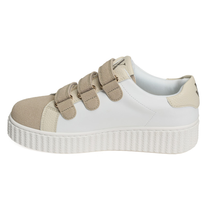 MICHAELLA Blanc Beige, Sneakers basses Vanessa Wu