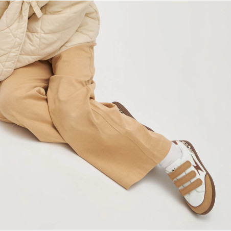 MINI OXANE Blanc Camel, Sneakers basses Vanessa Wu