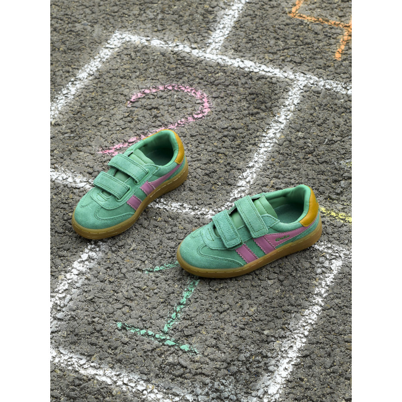 VIPER STRAP GIRL Vert Rose, Sneakers basses Gola