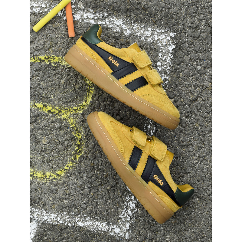 VIPER STRAP BOY Jaune, Sneakers basses Gola