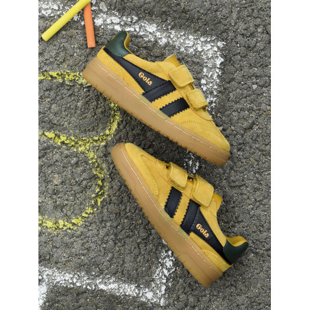 VIPER STRAP BOY Jaune, Sneakers basses Gola