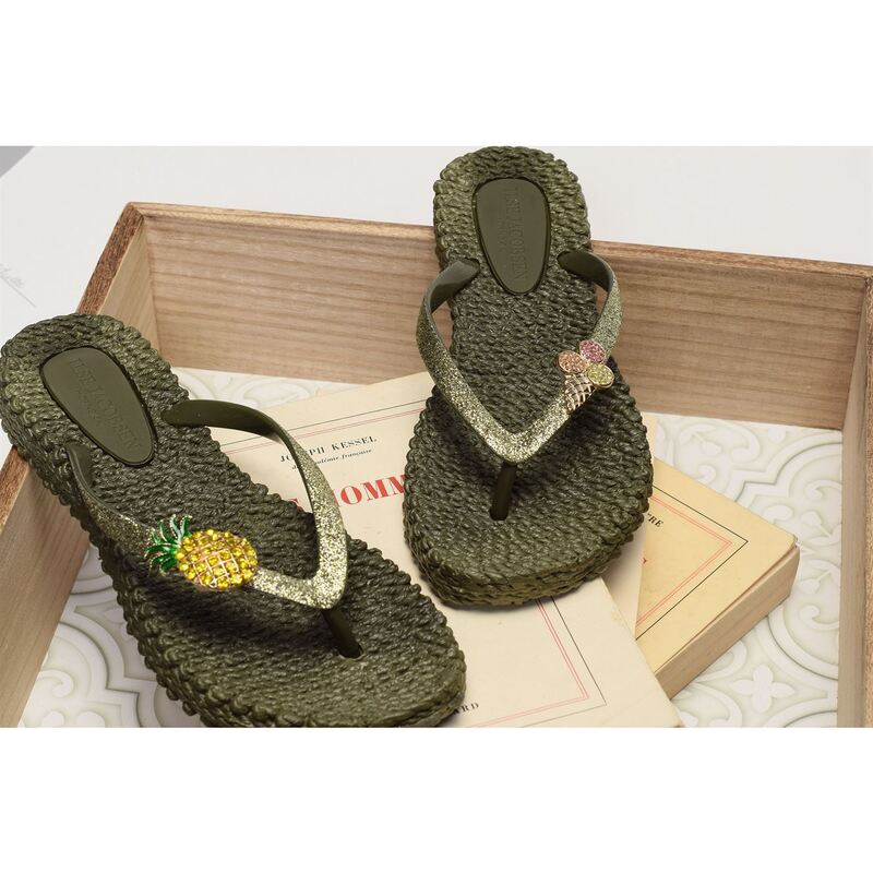 BIJOU ANANAS GLACE Multicolore, Bijoux de chaussures Froufrouz
