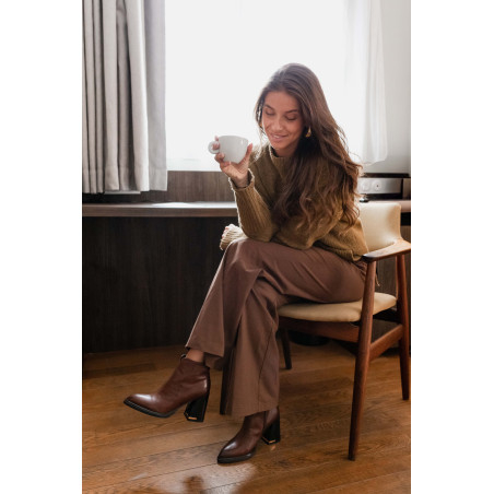 VAMEMOI Marron, Bottines Métamorf'Ose