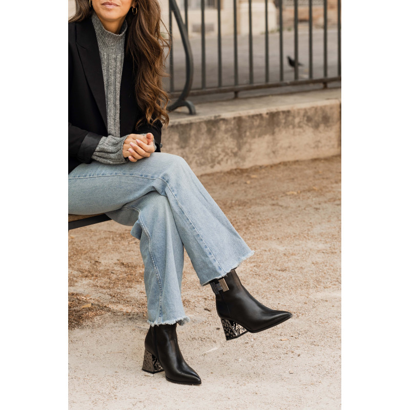 VANZY Noir, Bottines Métamorf'Ose