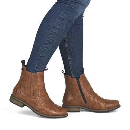 74855 Camel, Bottines Rieker