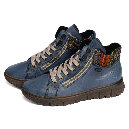 N1305 Bleu, Boots Rieker