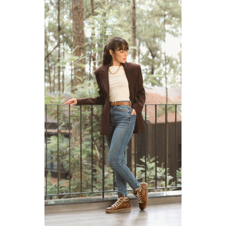D0781 Marron, Boots Remonte