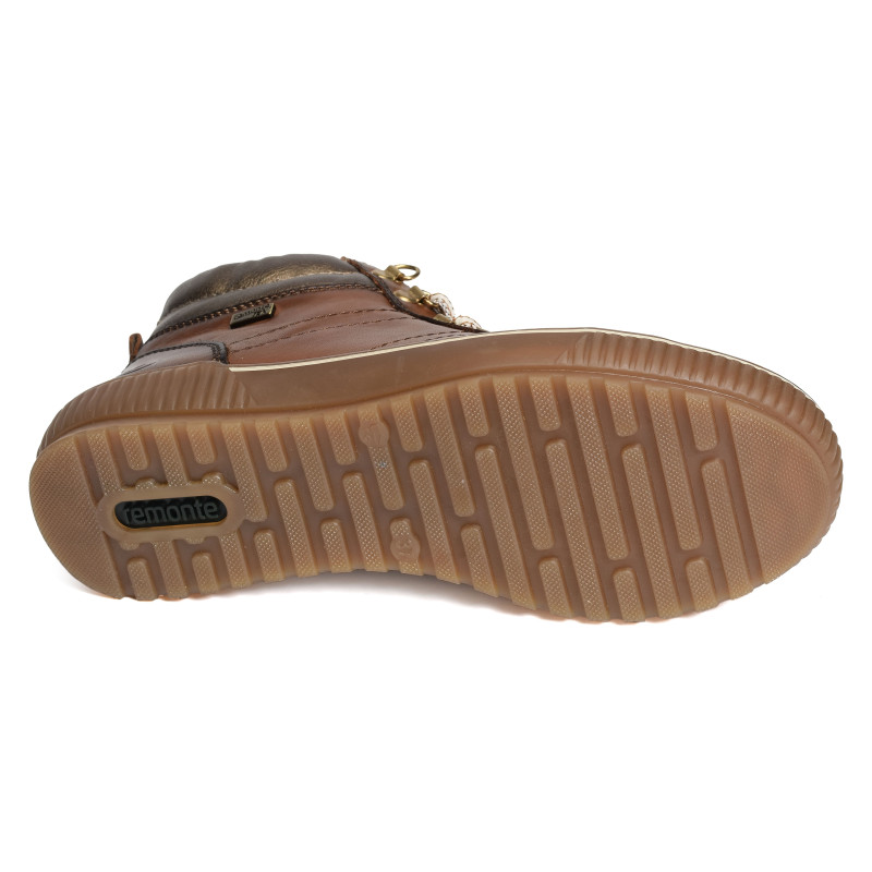 D0781 Marron, Boots Remonte
