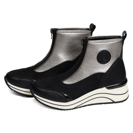 D0T78 Noir, Baskets montantes Remonte