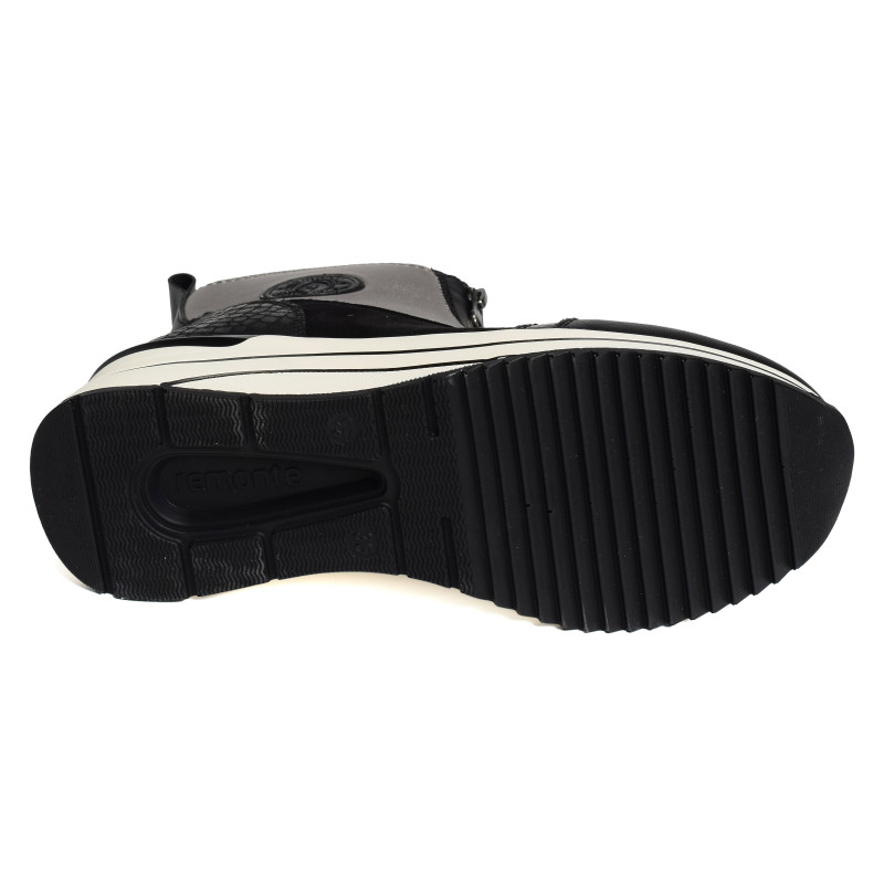 D0T78 Noir, Baskets montantes Remonte