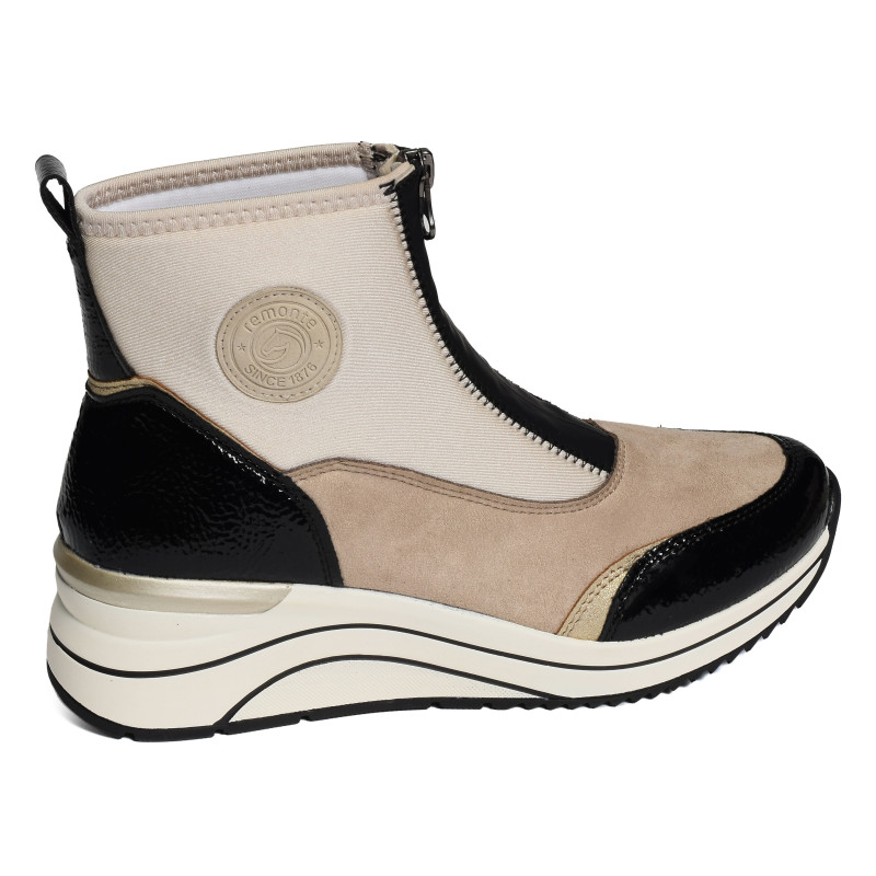 D0T78 Beige, Baskets montantes Remonte