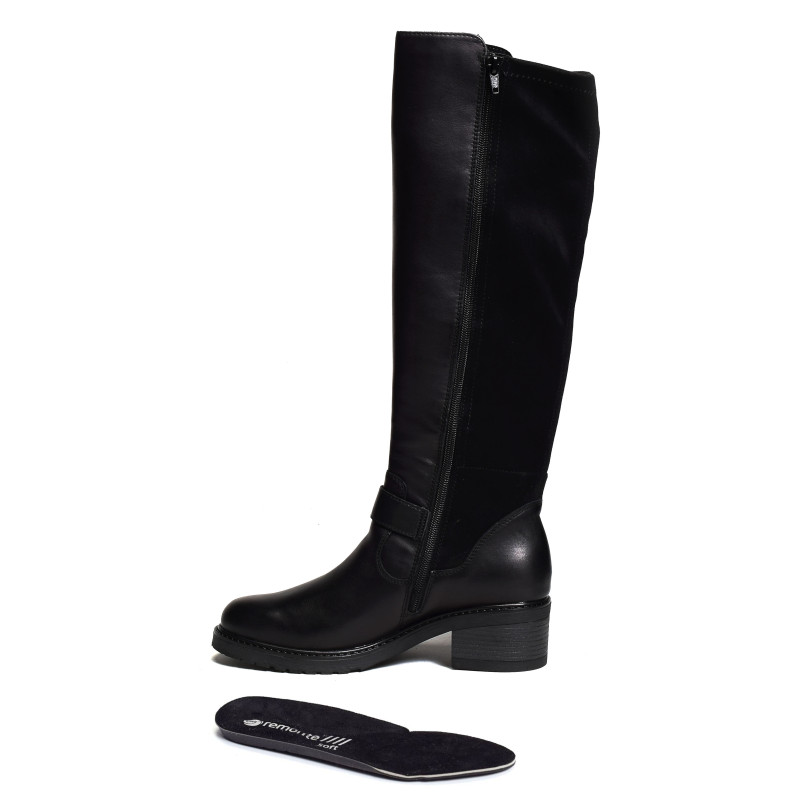 D1A73 Noir, Bottes Remonte