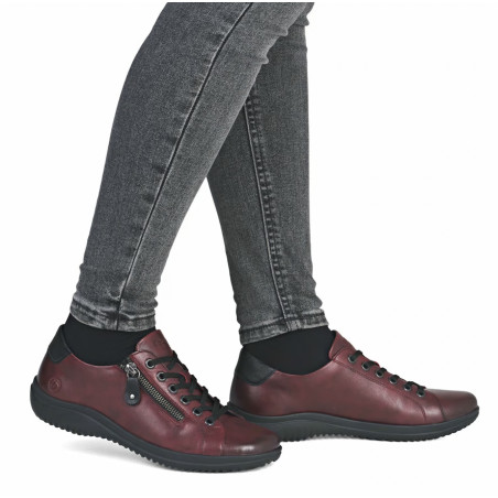 D1E03 Rouge, Sneakers basses Remonte